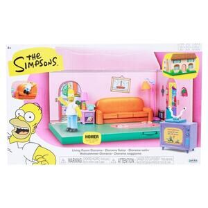 The Simpsons Living Room Diorama Homer